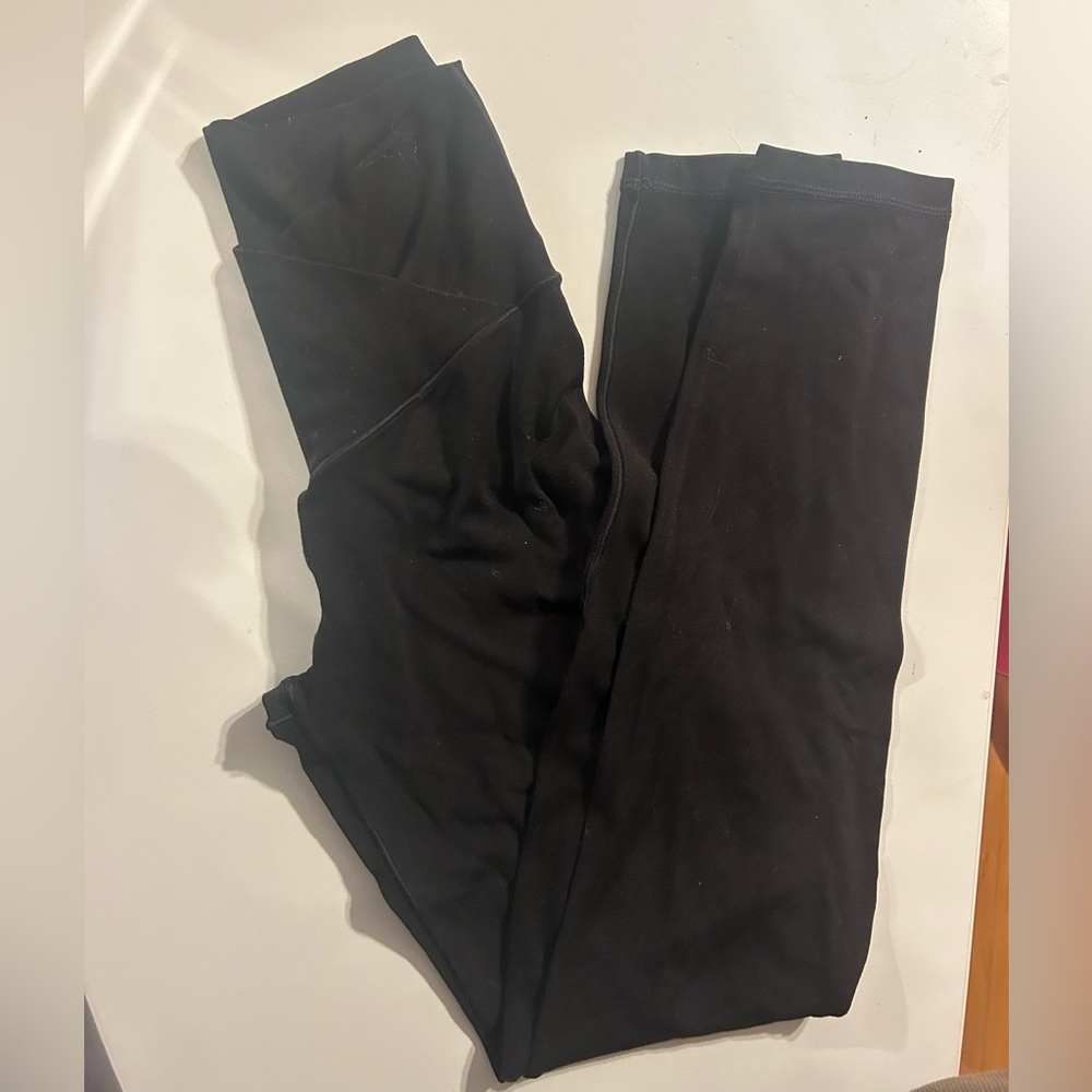 Aerie Black Crossover Leggings